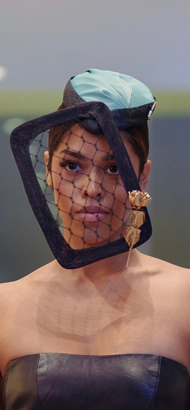 THE AQUA FRAME Runway piece. Limited availability.